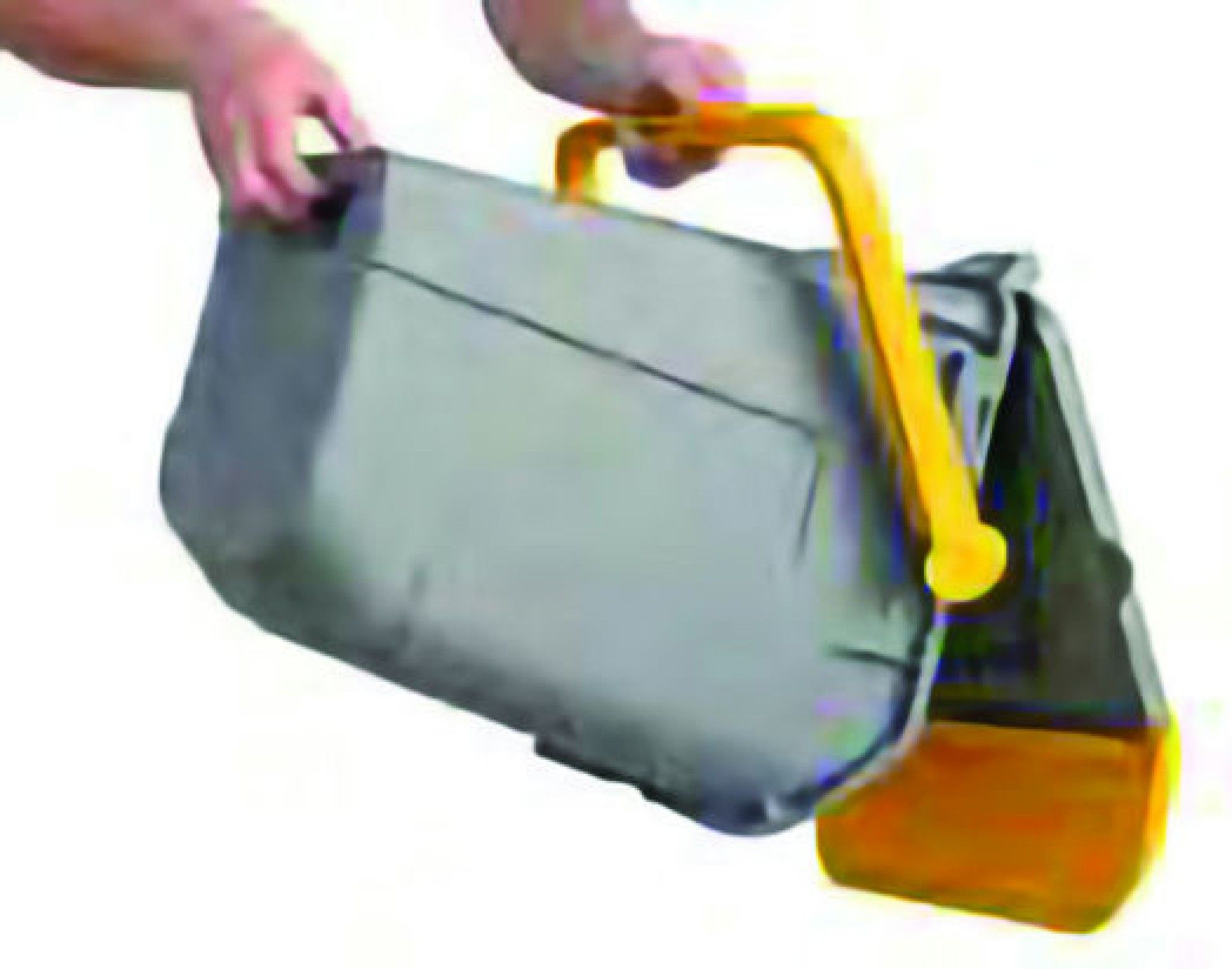 PAPELEIRA 35LT C/ PORTA EM BICO P/ RECICLAGEM AMARELO - 1 UN