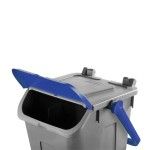 PAPELEIRA 35LT C/ PORTA EM BICO P/ RECICLAGEM AMARELO - 1 UN