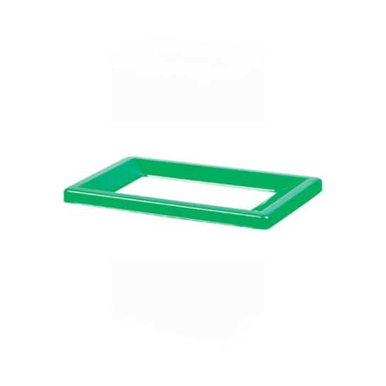 TAMPA VERDE P/ BALDE DO LIXO BOB COLOR 42LT - 1 UN