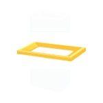 TAMPA AMARELA P/ BALDE DO LIXO BOB COLOR 42LT - 1 UN