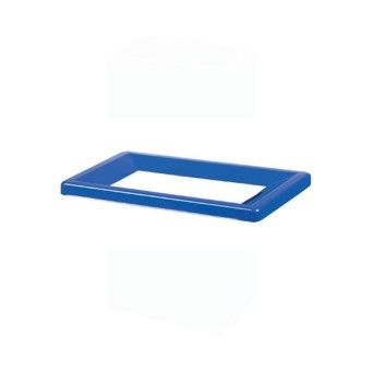 TAMPA AZUL P/ BALDE DO LIXO BOB COLOR 42LT - 1 UN