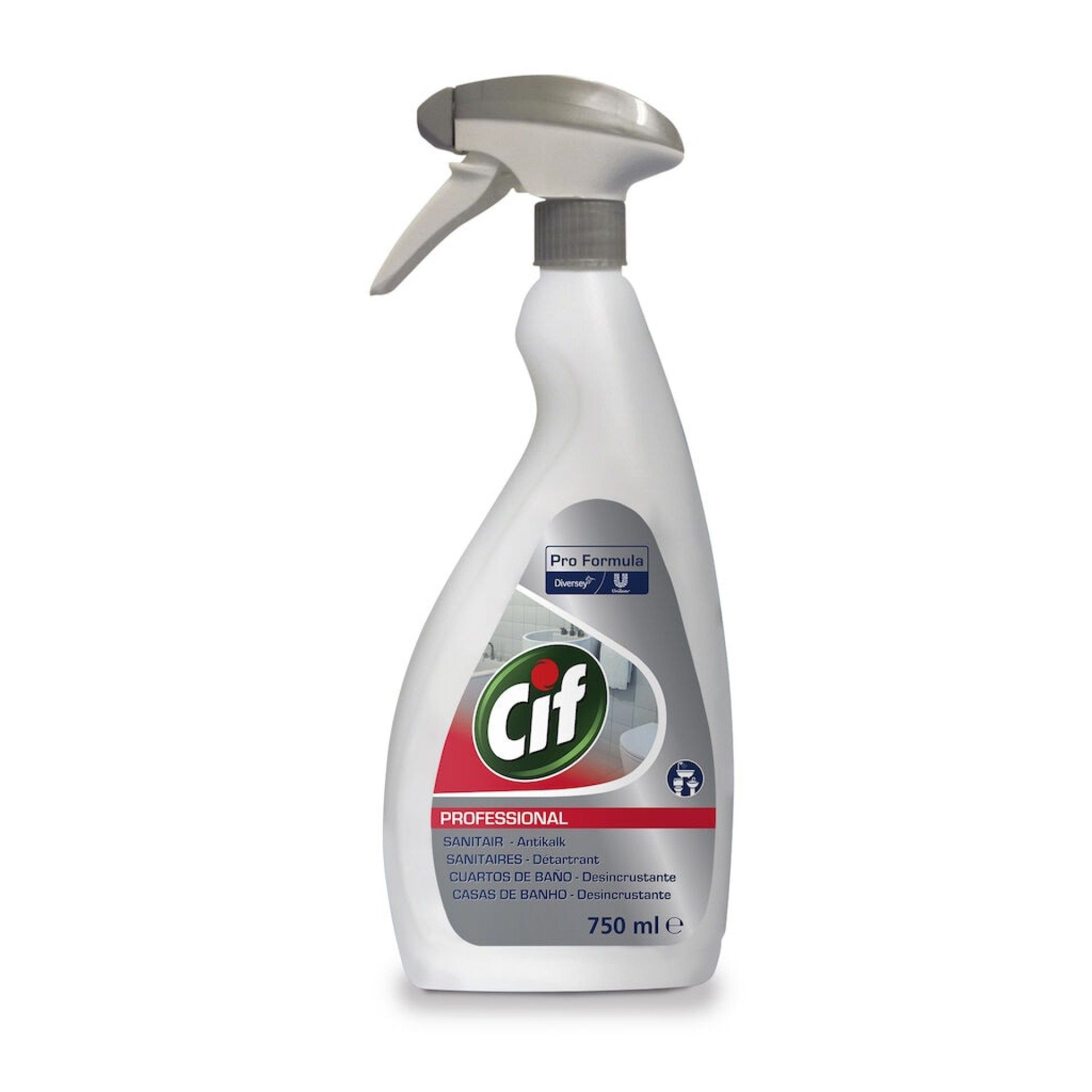 Cif 2in1 Detergente Desincrustante Casa Banho - 750 ml Cif 2in1 Detergente Desincrustante Casa Banho - 750 ml