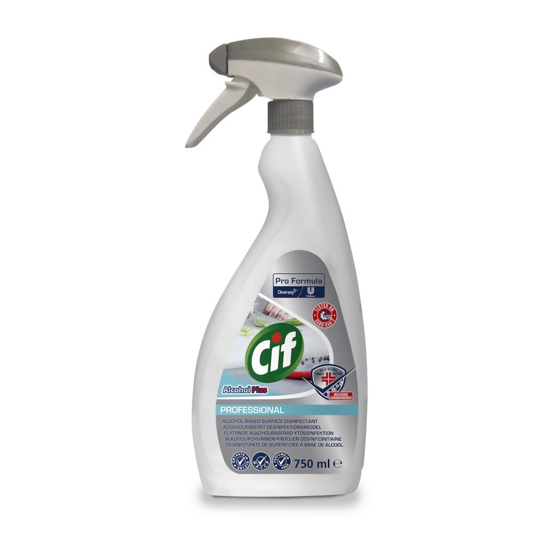 Cif Alcohol Plus - 750 ML Cif Alcohol Plus - 750 ML