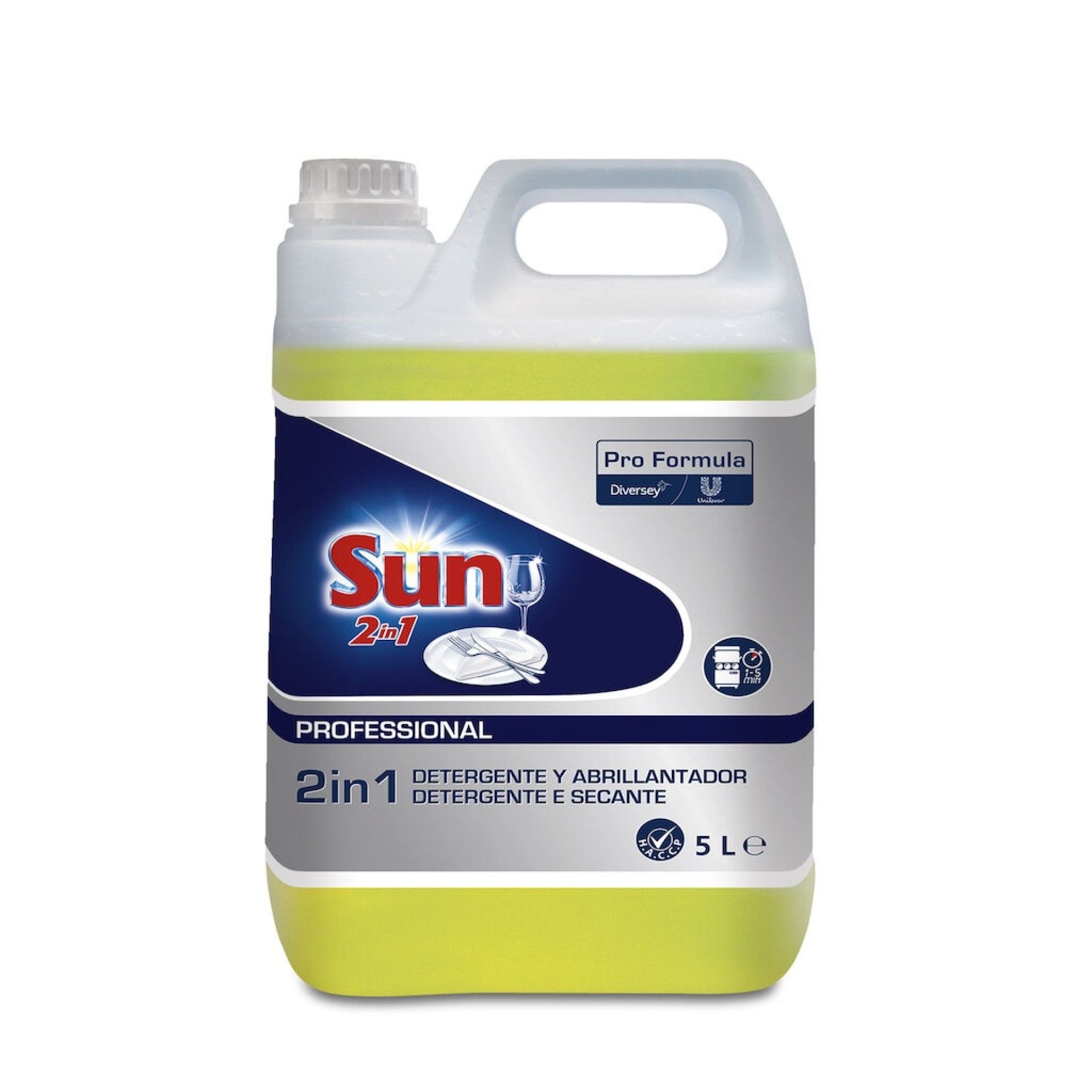 SUN PF 2 IN 1 DET. E SECANTE - 5 LT
