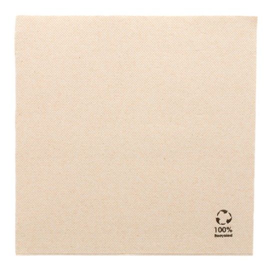 GUARD. ECOLABEL DOUBLE POINT 39X39CM NATURAL TISSUE -1200 UN