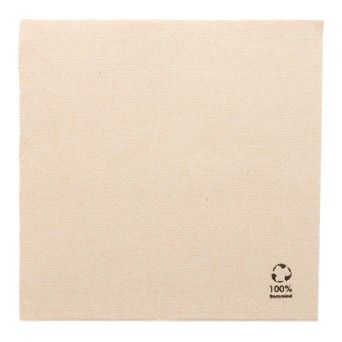 GUARD. ECOLABEL DOUBLE POINT 39X39CM NATURAL TISSUE -1200 UN