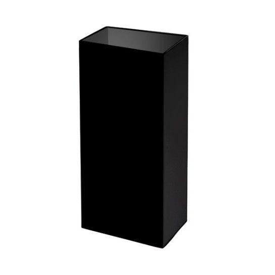 BALDE DO LIXO BOB COLOR PRETO 42LT S/ TAMPA - 1 UN