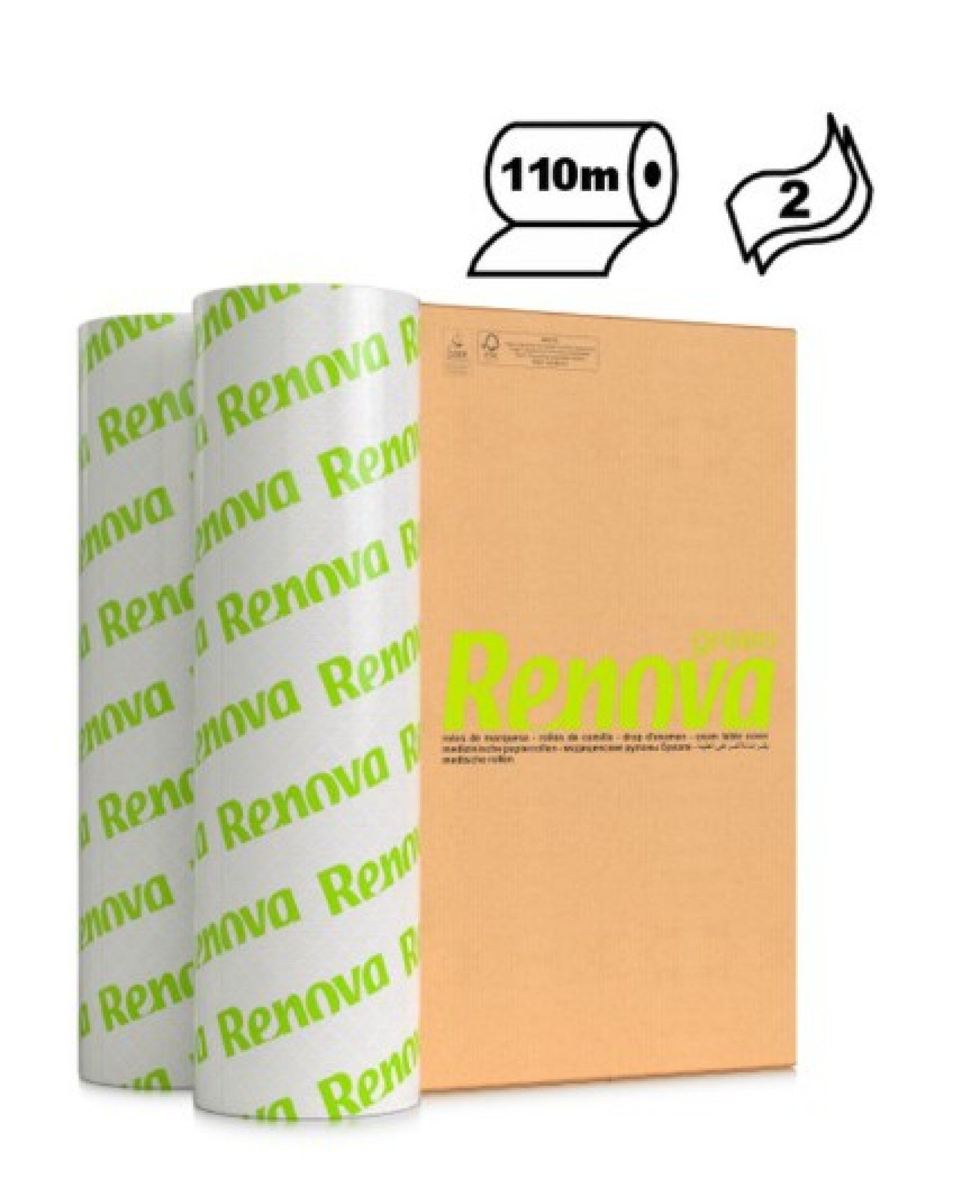 ROLO MARQ. RENOVA GREEN 600 110M 2FL - 4 RL