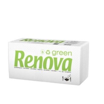 GUARDANAPO RENOVA GREEN TIPO F200 1F - 3600 UN