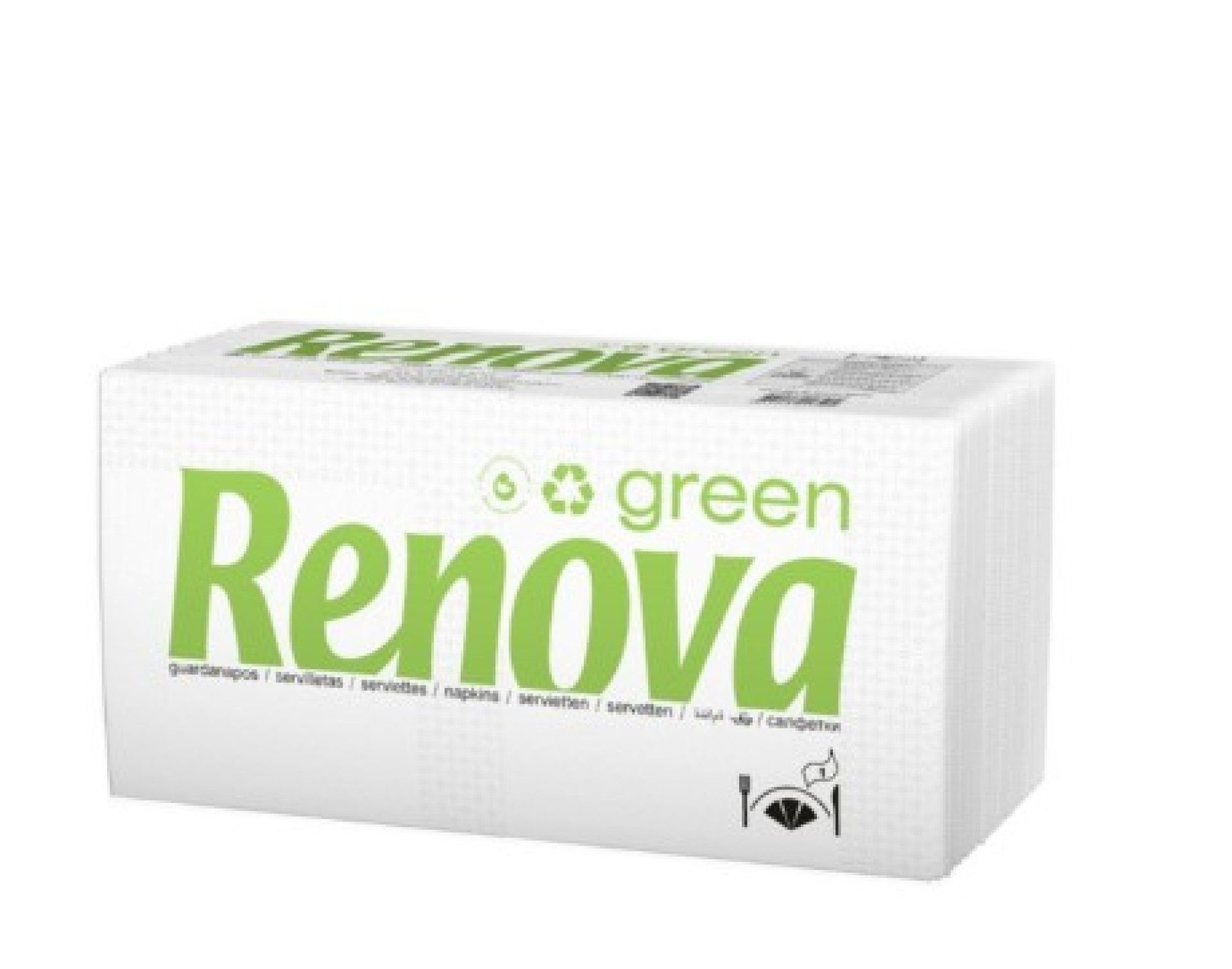 GUARDANAPO RENOVA GREEN TIPO F200 1F - 3600 UN
