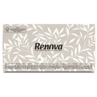 LENOS FACIAIS RENOVA BLK MAXI - 100 UN