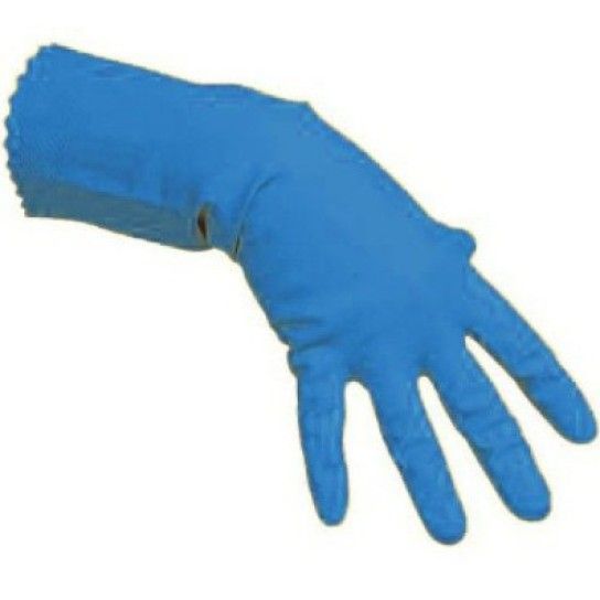LUVAS MULTIUSOS AZUL M 7,5 / 8 - 1 PAR