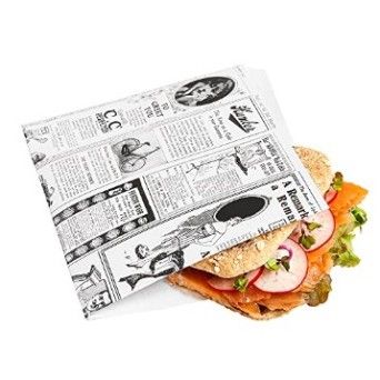 PAPEL ANTI-GORDURA ABERTO 2 LADOS "TIMES" - 500 UN