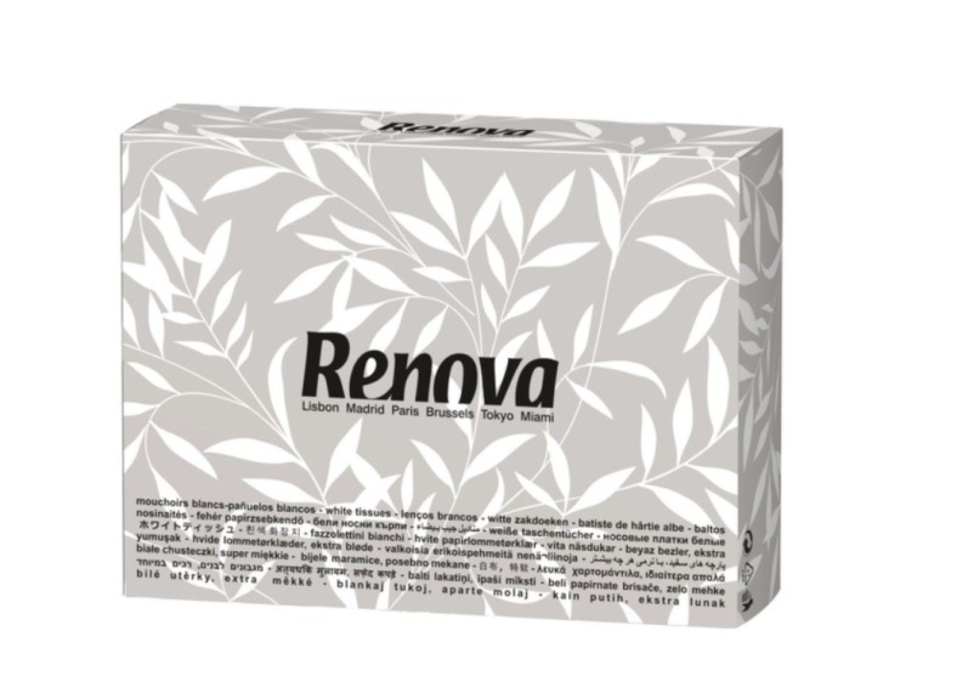 LENÇOS FACIAIS RENOVA BLK MINI - 70 UN LENÇOS FACIAIS RENOVA BLK MINI - 70 UN