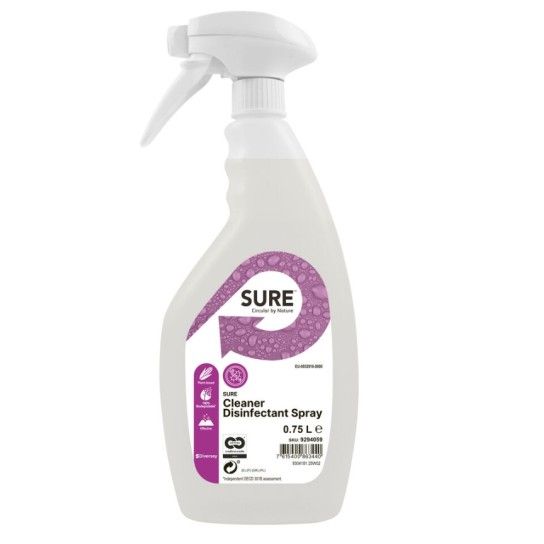 SURE CLEANER DESINFECTANT SPRAY - 750 ML