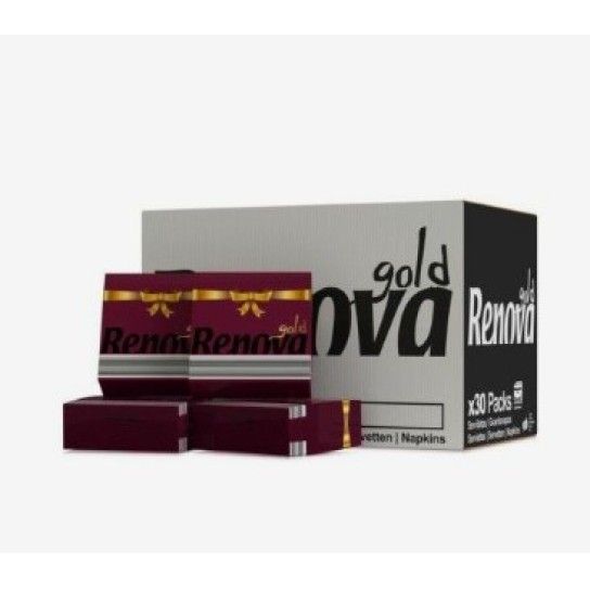 GUARDANAPO RENOVA GOLD X30 BORDEAUX 2FL - 1200 UN