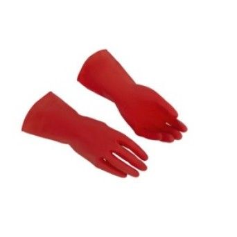 LUVAS MULTIUSOS VERMELHO M .7,5 /8 - 1 PAR