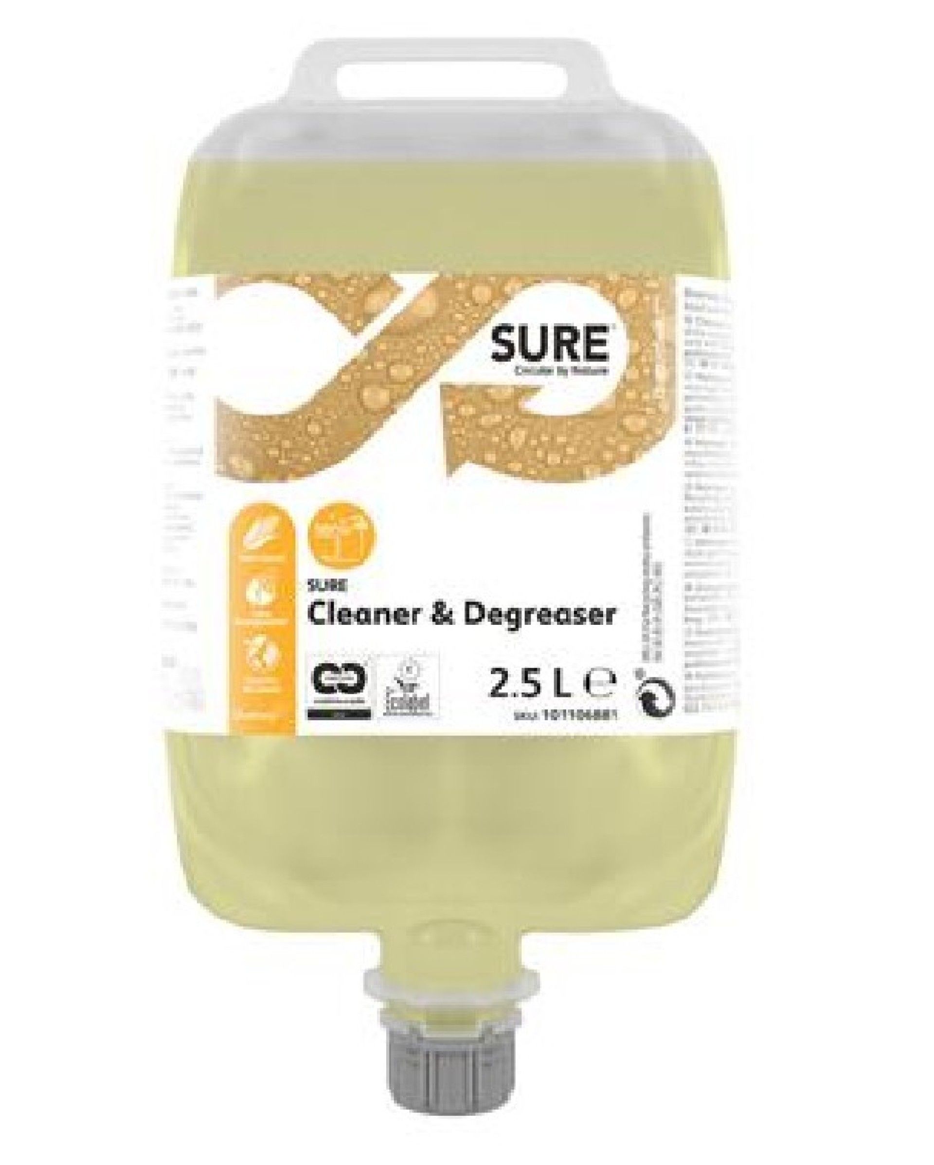 SURE CLEANER & DEGREASER - 2,5 LT SURE CLEANER & DEGREASER - 2,5 LT
