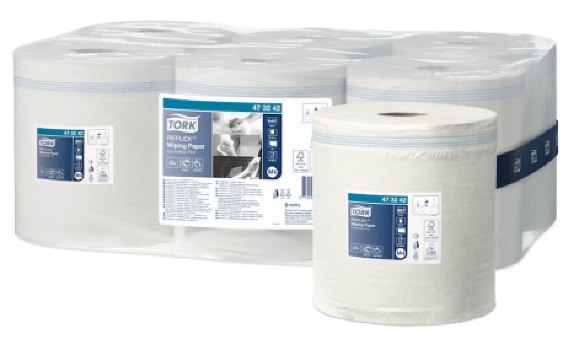 Papel Extra��o Central Tork Reflex- 6 Rolos