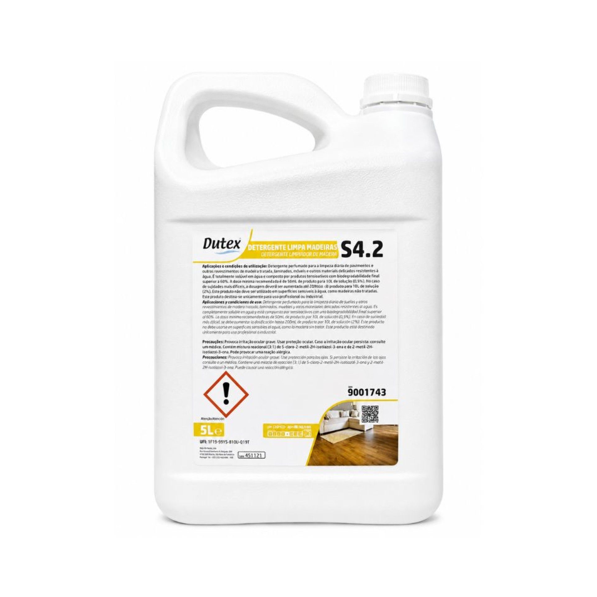 LIMPA MADEIRAS S4.2 - 5 LT