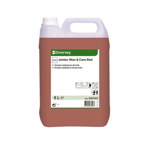 TASKI JONTEC WAX & CARE RED - 5 LT TASKI JONTEC WAX & CARE RED - 5 LT
