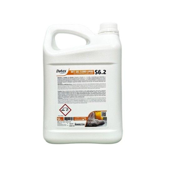 DETERGENTE GEL COM CLORO LIM�O - 5 LT