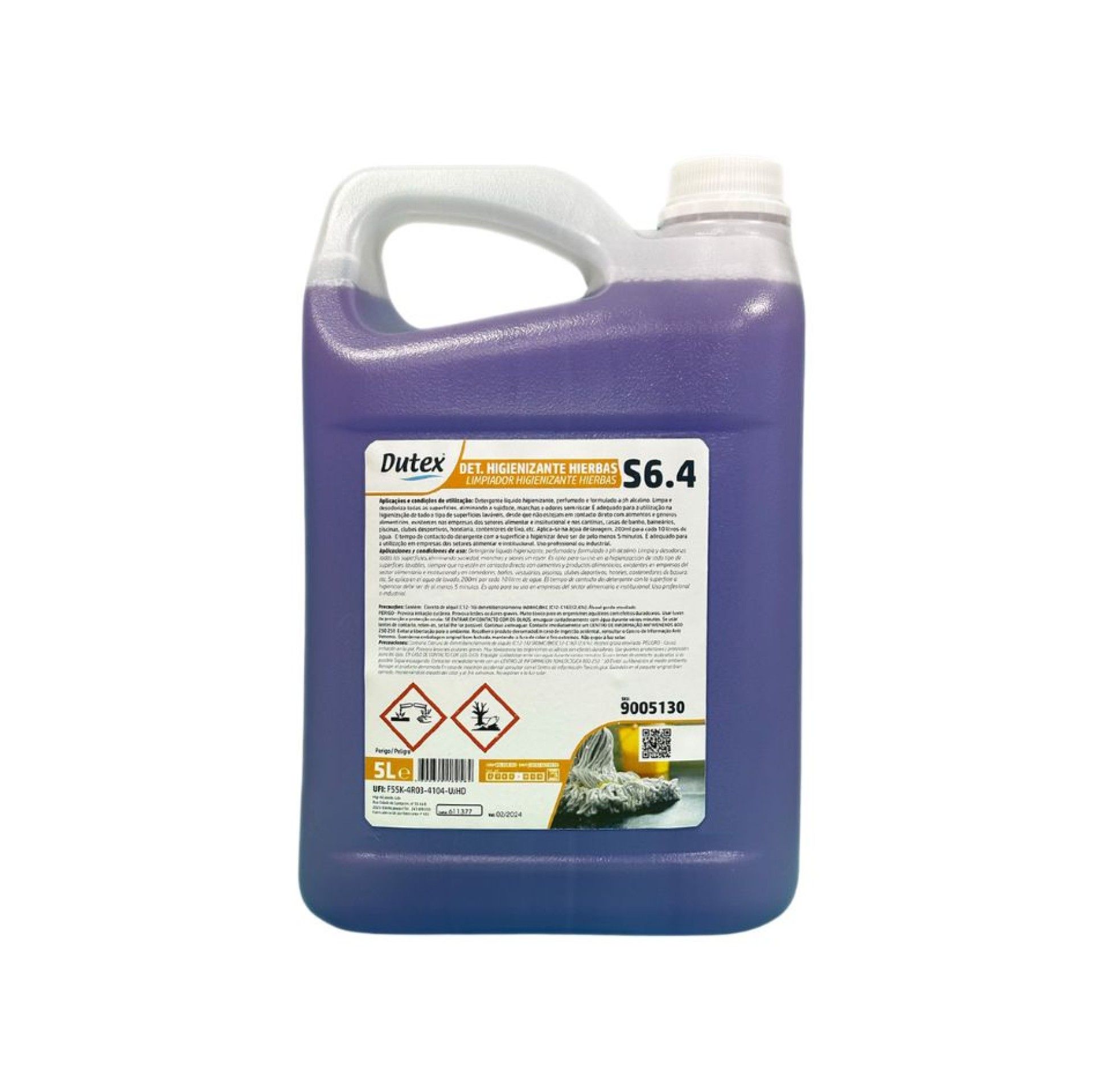 DETERGENTE HIGIENIZANTE HIERBAS - 5 LT DETERGENTE HIGIENIZANTE HIERBAS - 5 LT