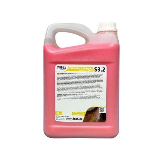 CERA ACRÍLICA VERMELHA - 5 LT CERA ACRÍLICA VERMELHA - 5 LT