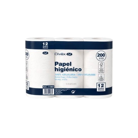 PAPEL HIGI�NICO DOM�STICO - 108 ROLOS