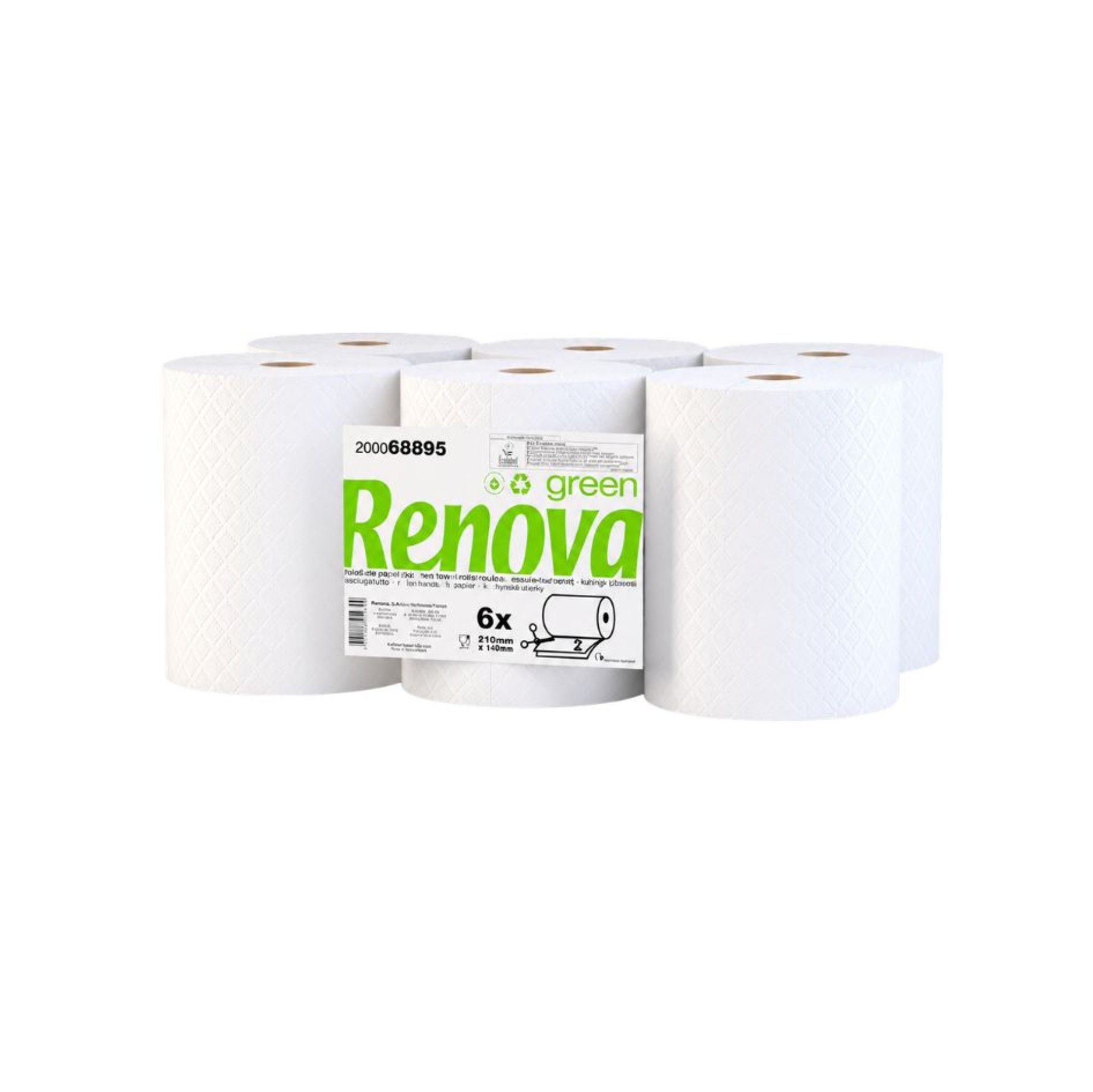 T. MAO ROLO RENOVA GREEN 210 120M 2FL - 6 RL