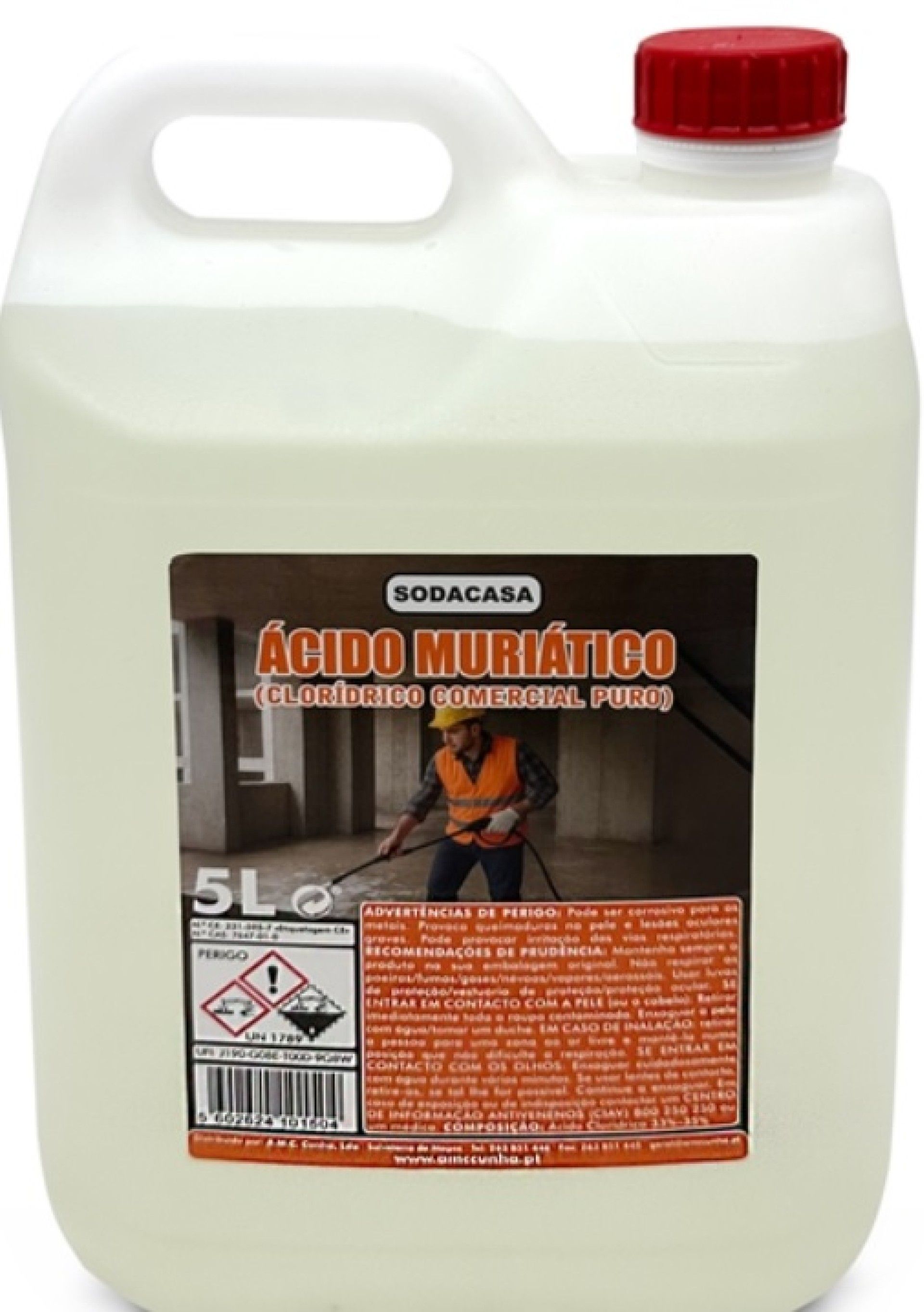 Acido Muriático - 5 L Acido Muriático - 5 L