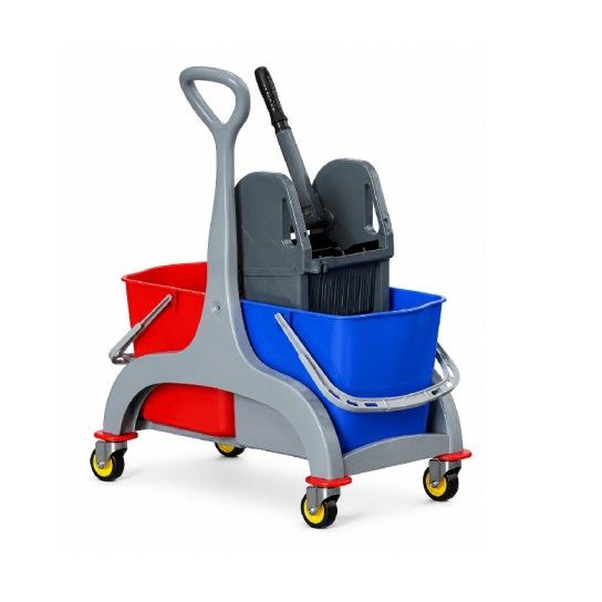 CARRO DUPLO BALDE 25L PEGA LATERAL - 1 UN CARRO DUPLO BALDE 25L PEGA LATERAL - 1 UN