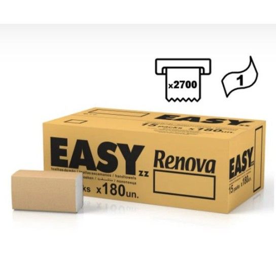 T. MAO FOLHA RENOVA EASY ZIG-ZAG 1FL - 15X180 UN T. MAO FOLHA RENOVA EASY ZIG-ZAG 1FL - 15X180 UN