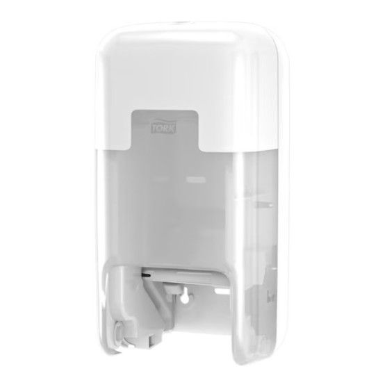 DISPENSADOR TORK OPTISERVE 2 ROLOS PAPEL HIG. S/MANDRIL -1UN