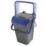PAPELEIRA 35LT C/ PORTA EM BICO P/ RECICLAGEM AZUL - 1 UN PAPELEIRA 35LT C/ PORTA EM BICO P/ RECICLAGEM AZUL - 1 UN